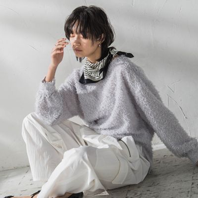 FUMIE TANAKA フェザー フリンジ シャツ ブラウス 1 FUMIE TANAKA 