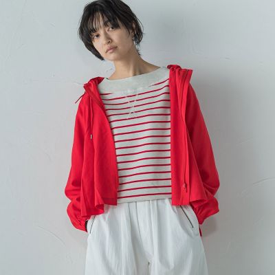 叶えるフーディシャツブルゾン≪洗濯機で洗える≫
