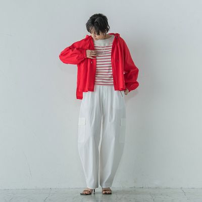 叶えるフーディシャツブルゾン≪洗濯機で洗える≫