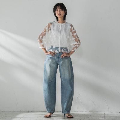 チュールフラワーボリュームブラウス | MAYSON GREY（Women）/メイソン