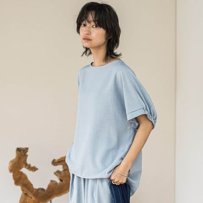 【SALE】MAYSON GREY（Women）/メイソングレイ ドルマンブラウス&#8810;手洗い可能/セットアップ対応&#8811; 07ブルー トップス【三越伊勢丹/公式】