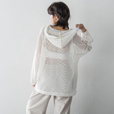 メッシュアノラックパーカー≪手洗い可能≫ | MAYSON GREY (Women