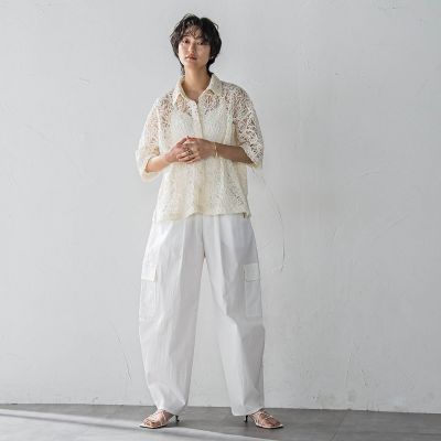 MAYSON GREY / メイソングレイ 【WEB限定】コード刺繍レースワイドシャツ≪手洗い可能≫ 楽天市場】【WEB限定】コード刺繍レースワイドシャツ≪手洗い