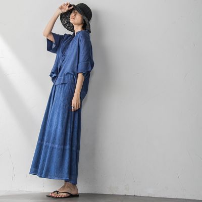 MAYSON GREY / メイソングレイ タイダイバンドカラーシャツ≪手洗い可能≫ タイダイバンドカラーシャツ≪手洗い可能≫ | MAYSON GREY