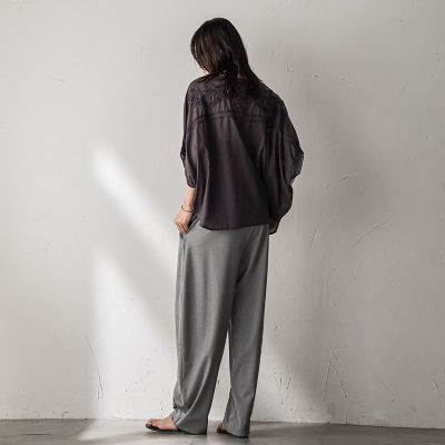 MAYSON GREY / メイソングレイ ボタニカル刺繍ドルマンブラウス≪手洗い可能≫ ボタニカル刺繍ドルマンブラウス≪手洗い可能≫ | MAYSON GREY