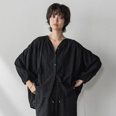 極美品✨スミスタイル　小花柄　ペイズリー　スモック風　ギャザーブラウス　黒 2025年最新】スミスタイル ブラウスの人気アイテム - メルカリ