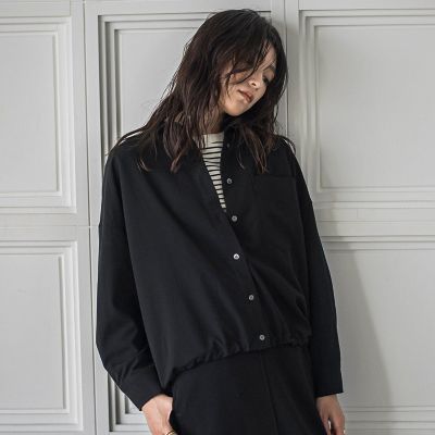 ドロストクロップドシャツ≪洗濯機で洗える≫ | MAYSON GREY（Women