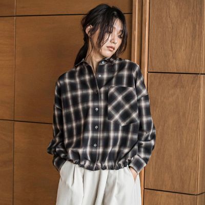 ドロストクロップシャツ　クールカレアン ドロストクロップドシャツ≪洗濯機で洗える≫ | MAYSON GREY（Women