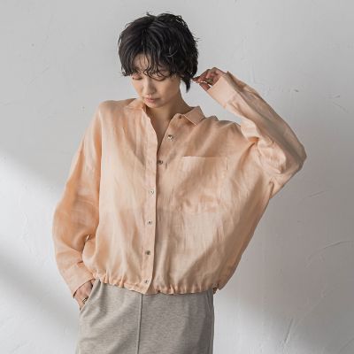 ラスターラミーカルゼバックドロストヘムシャツ | MAYSON GREY（Women