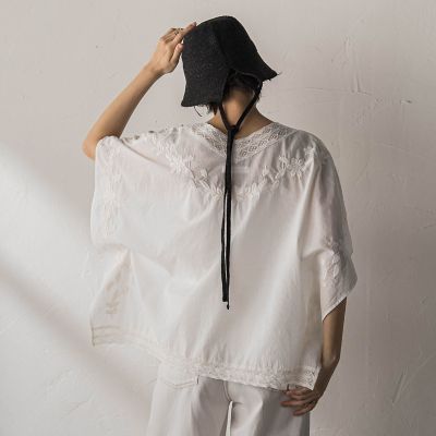 レース刺繍ポンチョブラウス | MAYSON GREY (Women)/メイソングレイ
