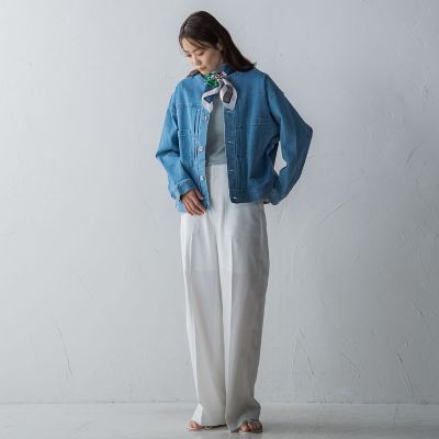 マルチストライプシルクスカーフ
