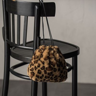 MAYSON GREY（Women）/メイソングレイ フェイクファー巾着バッグ 31ダークベージュ 旅行用かばん・バッグ【三越伊勢丹/公式】