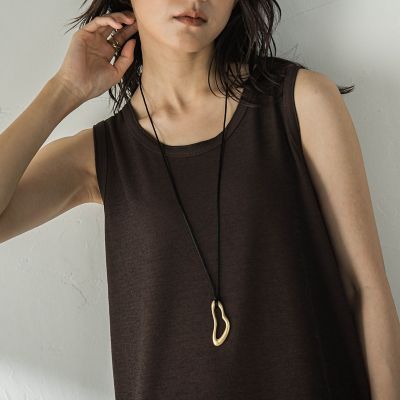 ＜MAYSON GREY（Women）＞ニュアンスモチーフロングネックレス