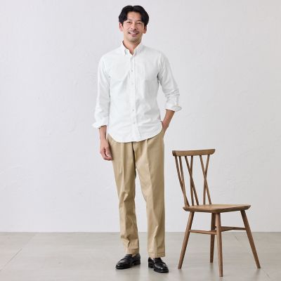 sea island cotton ボタンダウンシャツ | S.ESSENTIALS