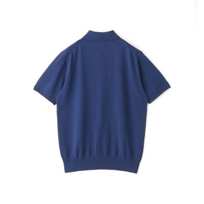 H BEAUTY&YOUTH ガスコットン ポロカラーニット Sサイズ H＞3/90 ガスコットン ポロカラーニット