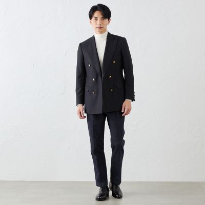 14Gメリノウールモックネック | S.ESSENTIALS (Men) /エス