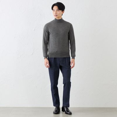 14Gメリノウールモックネック | S.ESSENTIALS (Men) /エス