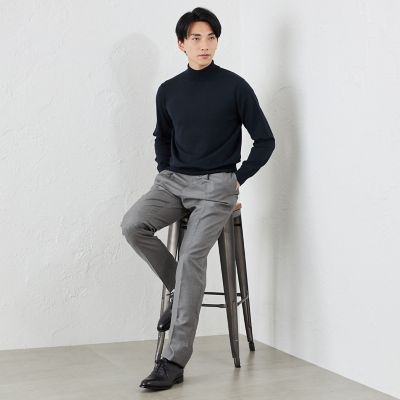 14Gメリノウールモックネック | S.ESSENTIALS (Men) /エス