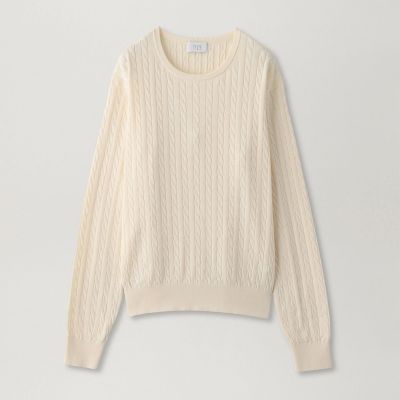 14Gケーブルニット | S.ESSENTIALS (Men) /エス エッセンシャルズ 
