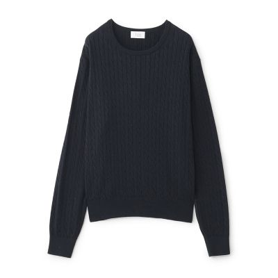 14Gケーブルニット | S.ESSENTIALS (Men) /エス エッセンシャルズ 