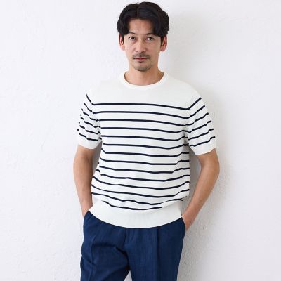 micoさまご専用です　エムズグレーシー　ボーダーニット SLOW／一部店舗限定】ソフトウール ボーダー ニット