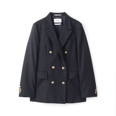 ＜S.ESSENTIALS (Women)＞ネイビーブレザー