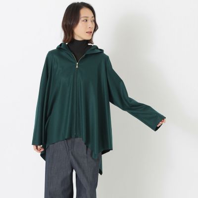 新品タグ付き！新宿伊勢丹購入 Philosophy フィロソフィー ポンチョ DRESOPHY】フードポンチョ | S.ESSENTIALS (Women)/エス