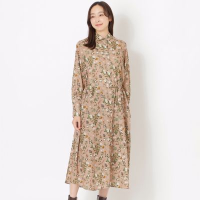 ＜S.ESSENTIALS (Women)＞【ＨＡＩＢＡＲＡ】プリントワンピース