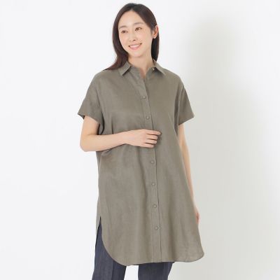 ＜S.ESSENTIALS (Women)＞リネンチュニック