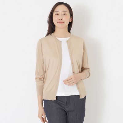 シアーシルクカーディガン | S.ESSENTIALS (Women)/エス