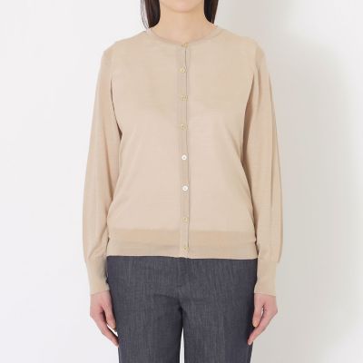 silk cotton カーディガン ベージュ TODAYFUL(トゥデイフル) / Life's online store（ライフズ） / Silk