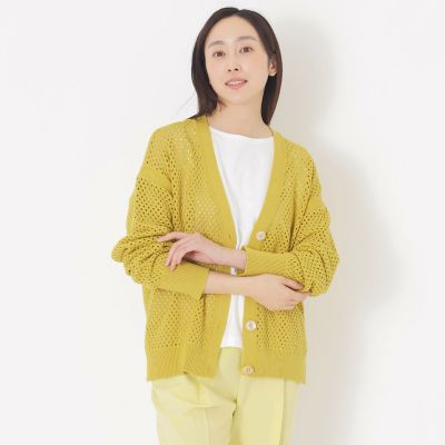 ＜S.ESSENTIALS (Women)＞メッシュニット