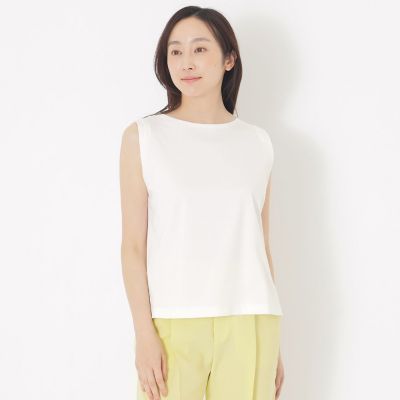 ノースリーブカットソー | S.ESSENTIALS (Women)/エス エッセンシャル