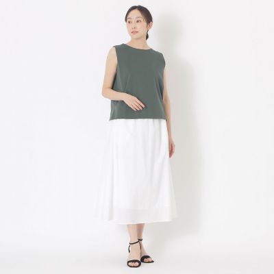 ノースリーブカットソー | S.ESSENTIALS (Women)/エス エッセンシャル