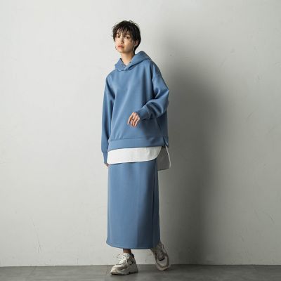 レイヤード風ダンボールセットアップ≪洗濯機で洗える≫ | socolla