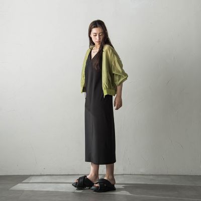 シアーＶネックブルゾン≪洗濯機で洗える≫