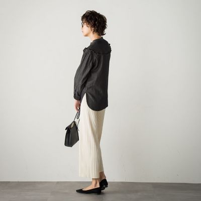 【ｓｏｃｏｌｌａ】リブノンストレスパンツ≪手洗い可能≫