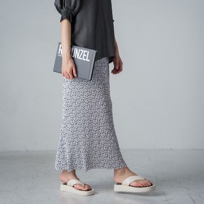 【ｓｏｃｏｌｌａ】【ＷＥＢ別注】花柄プリーツスカート≪手洗い可能≫