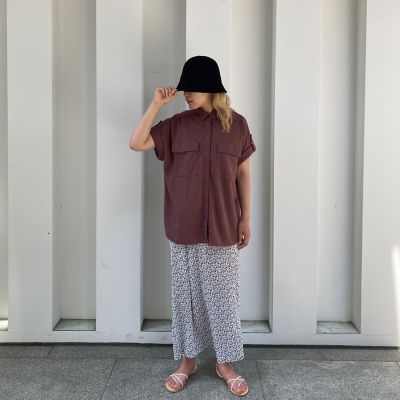 【ｓｏｃｏｌｌａ】【ＷＥＢ別注】花柄プリーツスカート≪手洗い可能≫