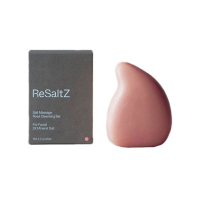 ReSaltZ/リソルツ ソルトマッサージ　クレンジングバー　フォー　フェイシャル　ローズ（５０７７１８１３）