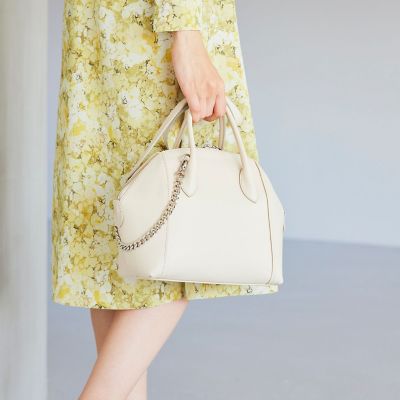 ＜Paul Stuart (Women)＞【Ｎｉｋｋｅｉ　ｍａｇａｚｉｎｅ掲載】【８０周年記念アイテム】【Ｐｒｅｃｉｏｕｓ　掲載】ファーストバッグＭＩＮＩ　ＮＥＷ２３ＳＳ