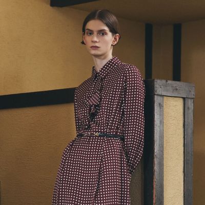 新品Paul Stuart ブラウン ゴールド　レザーフレキシブルループベルト フレキシブルループベルト | Paul Stuart (Women)/ポール