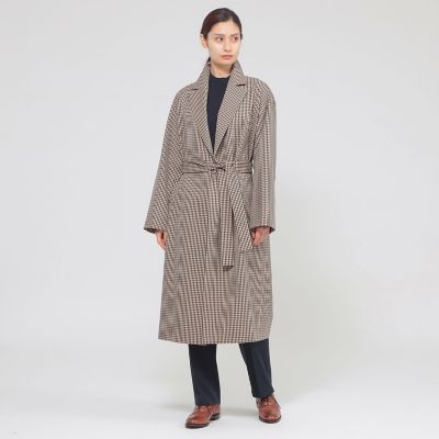 トラッドチェック コート | Paul Stuart (Women)/ポール・スチュアート