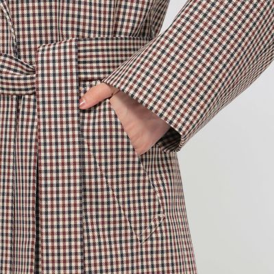 トラッドチェック コート | Paul Stuart (Women)/ポール・スチュアート