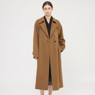 eclat掲載】ウールカシミヤビーバー コート | Paul Stuart (Women