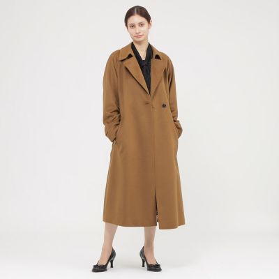 eclat掲載】ウールカシミヤビーバー コート | Paul Stuart (Women