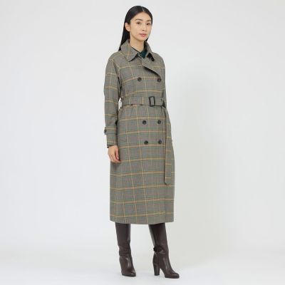 カラードチェック コート | Paul Stuart (Women)/ポール・スチュアート