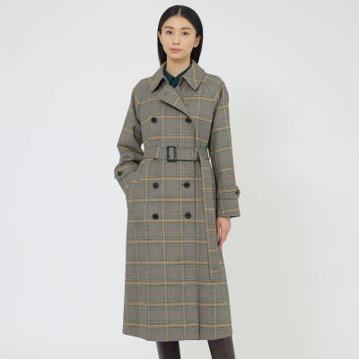 カラードチェック コート | Paul Stuart (Women)/ポール・スチュアート