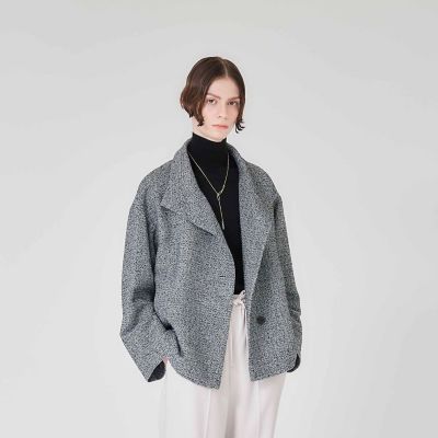 Paul Stuart (Women)のノーカラー・スタンドカラーコート | レディース