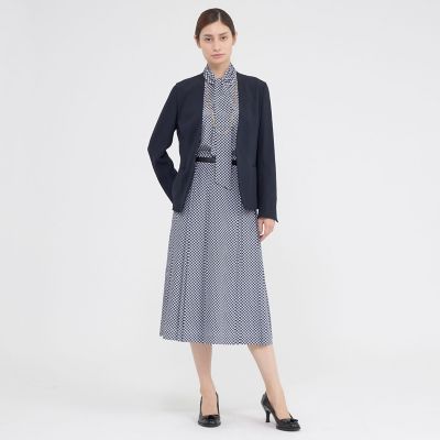 ウォッシャブル】トリアセジョーゼット ジャケット | Paul Stuart